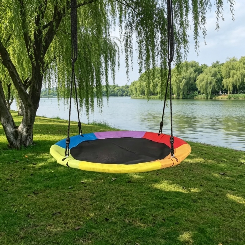 Kids Outdoor Hammock - Hamaca Circular de Lona Oxford para