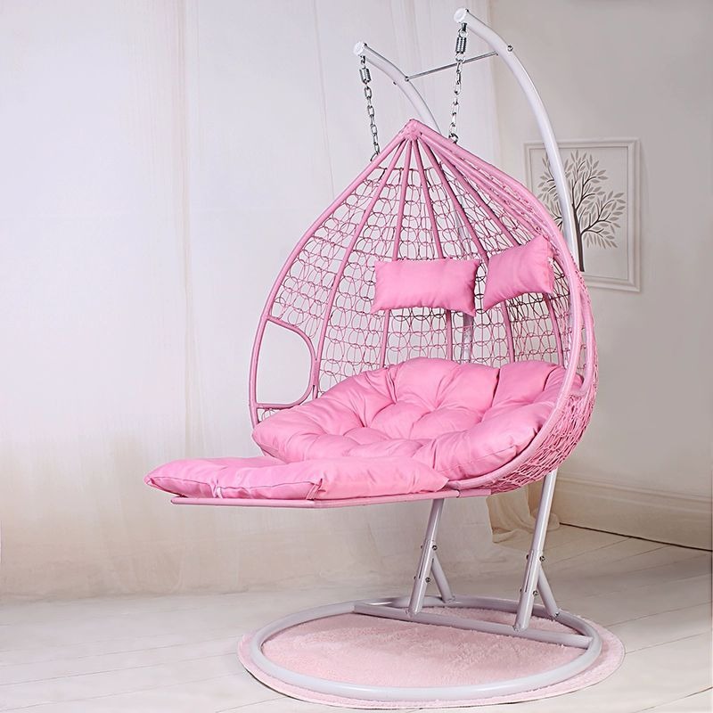 Kids Outdoor Egg Chair - Columpio de patio con soporte, juego