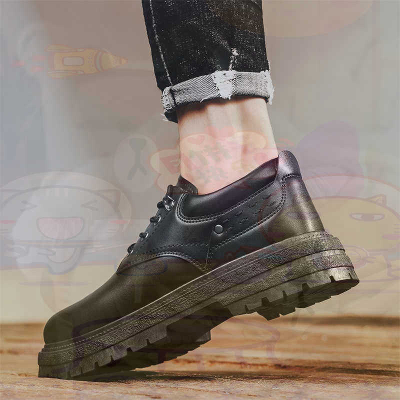 Kids Outdoor Play Ideas - Zapatillas deportivas de cuero Natural oscuro