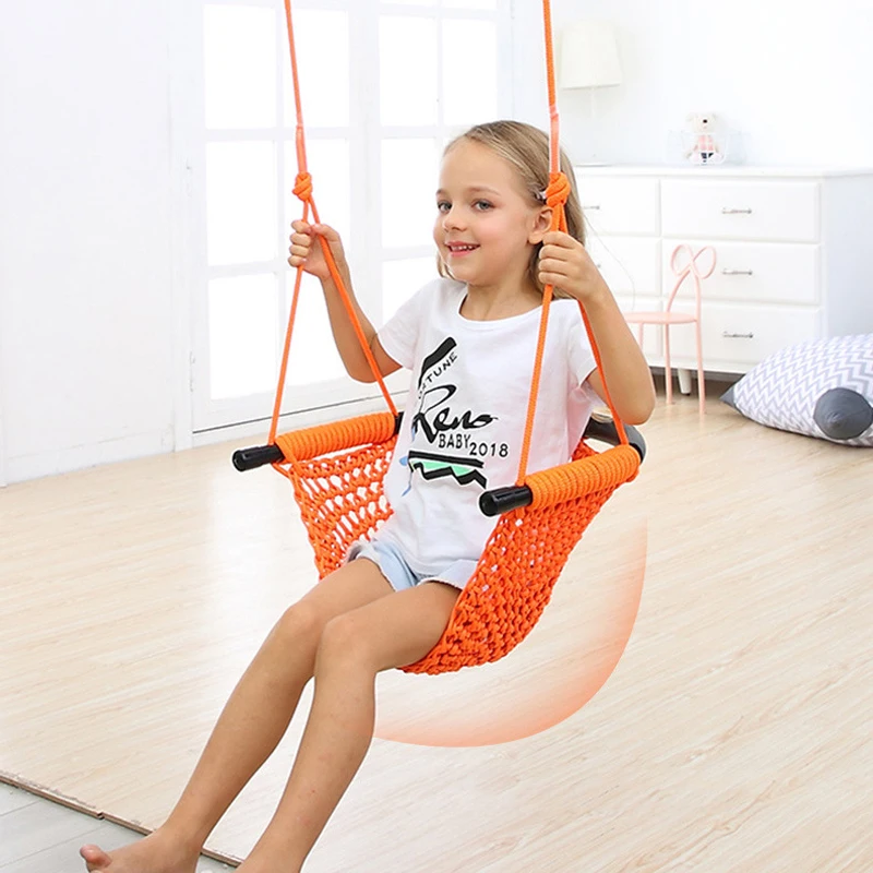 Kids Outdoor Hammock - Hamaca Nido para Niños, Columpio Tejido