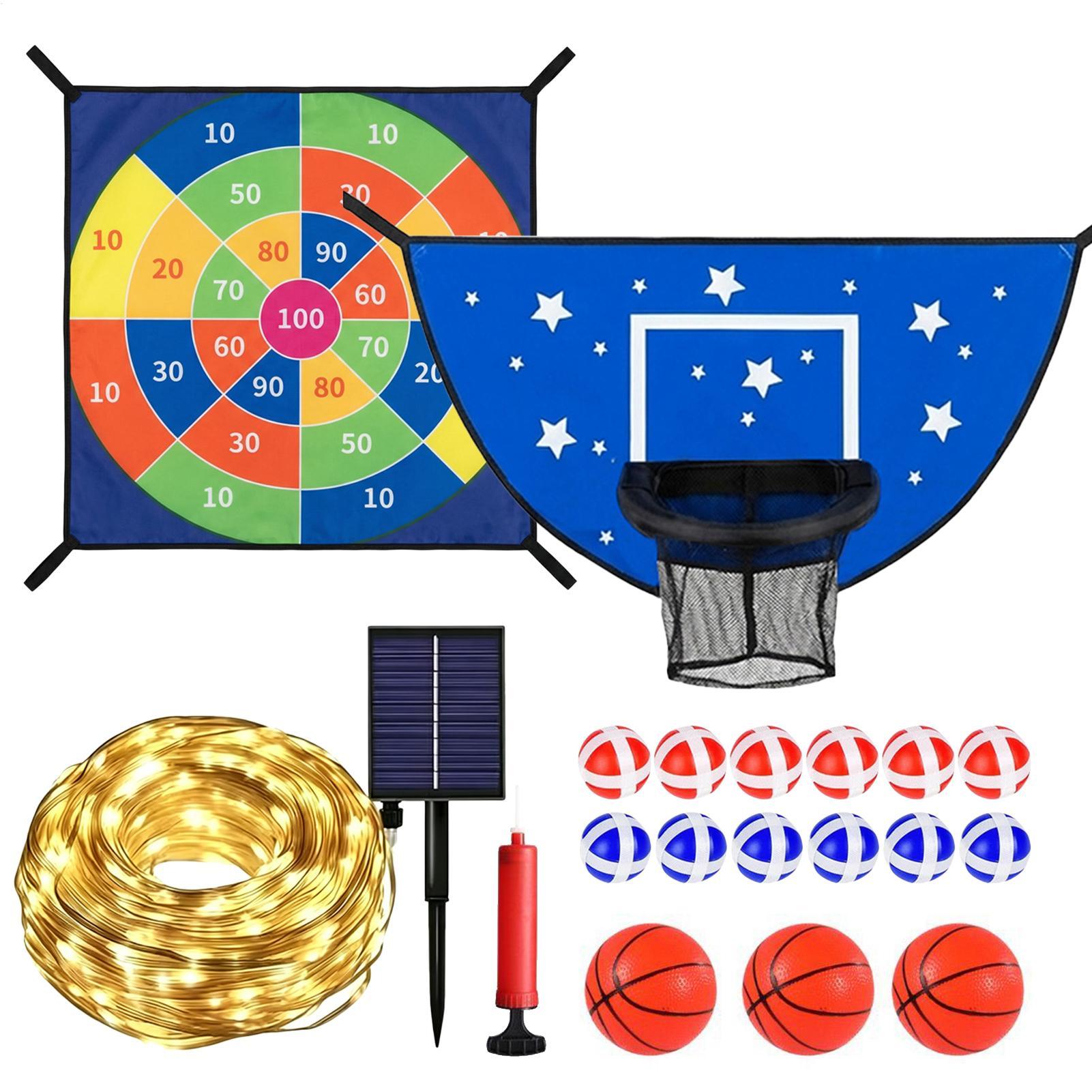 Basketball Hoop Outdoor - Aro de baloncesto para trampolín con