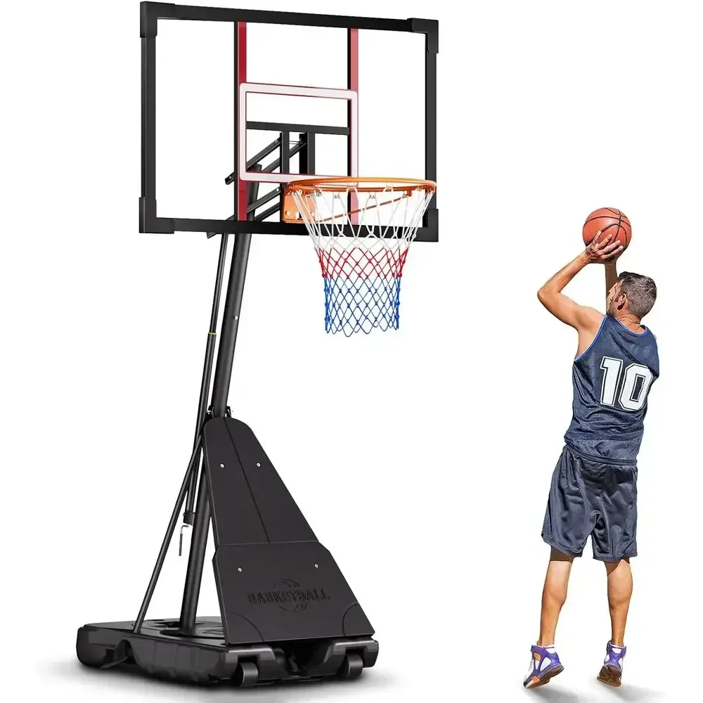 Basketball Hoop Outdoor - Aro de Baloncesto Ajustable para Exteriores