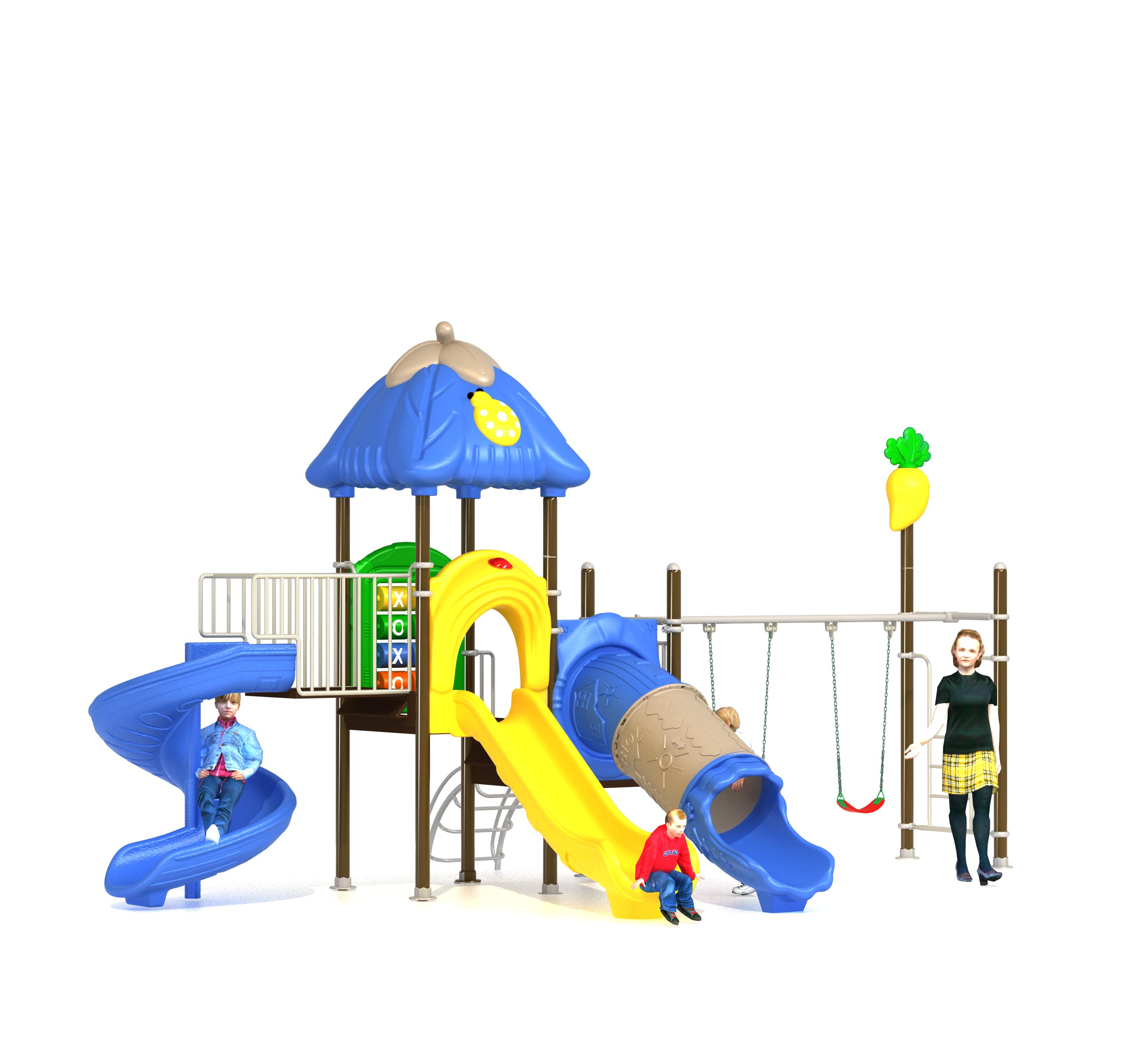 Kids Outdoor Swing Set - Equipo de Juegos para Niños, Set