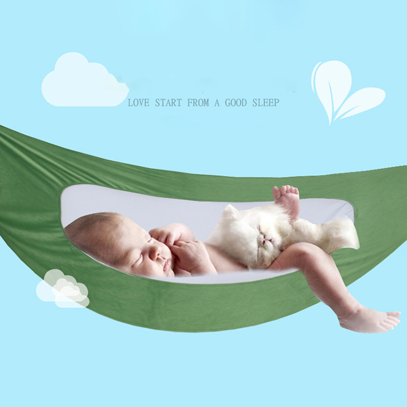 Kids Outdoor Hammock - Hamaca de algodón para recién nacido,