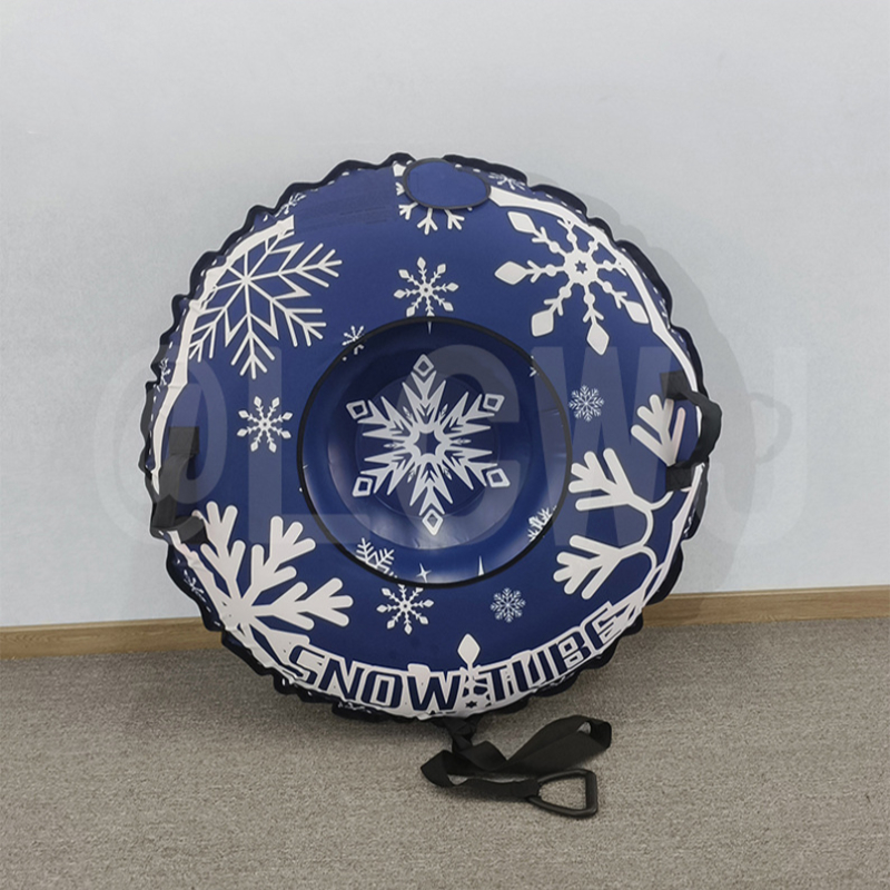 Kids Outdoor Slide - Tobogán de Nieve Inflable con Asas