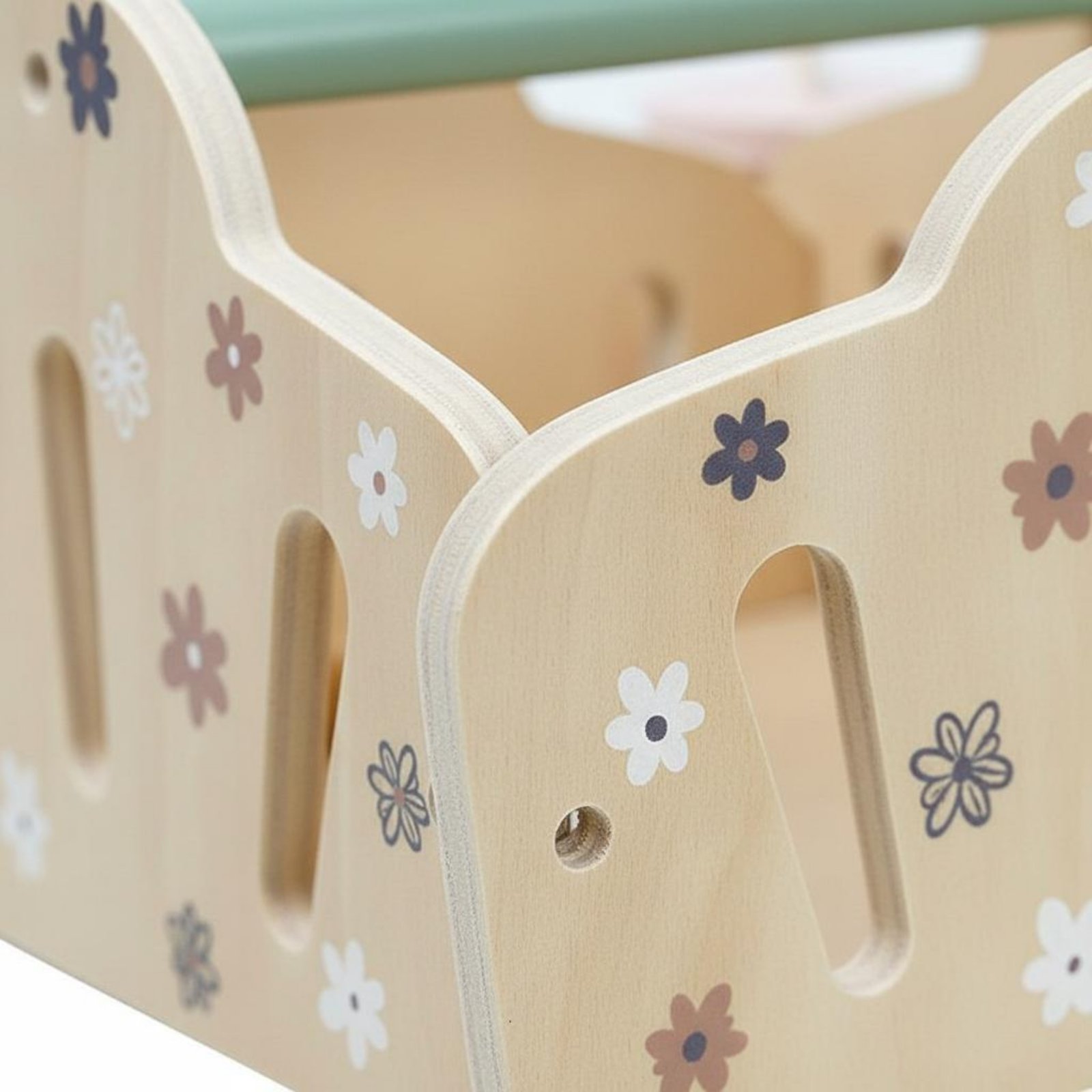 Kids Outdoor Wooden Playset - Cesta de Comida de Madera para