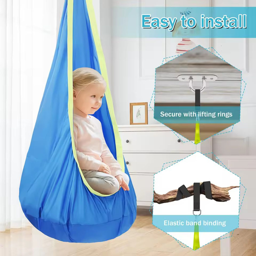 Columpio Tipo Nido para Niños, - Kids Outdoor Furniture Set reseña y precio