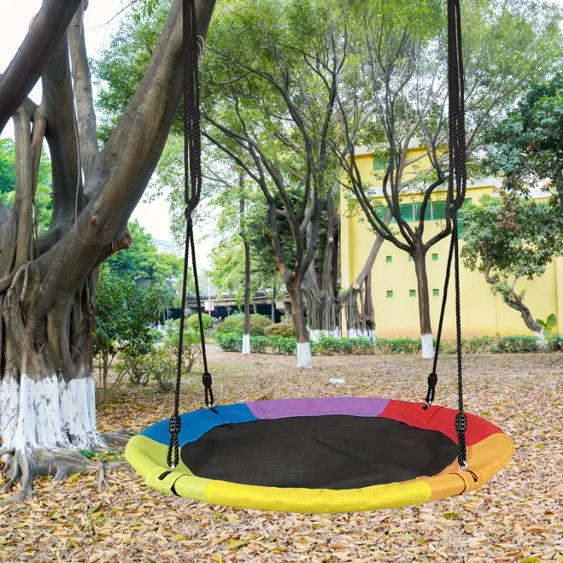 Hamaca Circular de Lona Oxford - Kids Outdoor Hammock reseña y precio