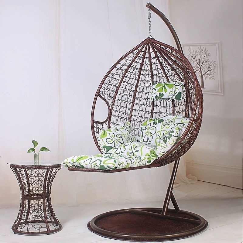 Columpio de patio con soporte, - Kids Outdoor Egg Chair reseña y precio
