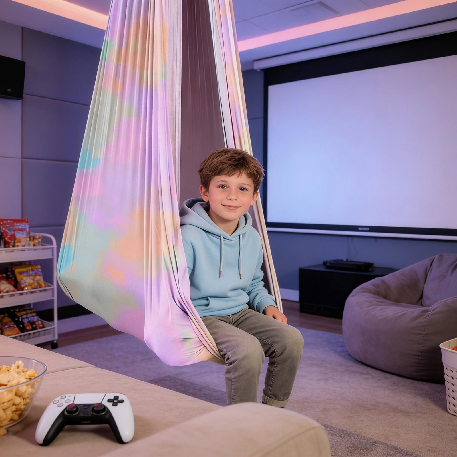 Columpio para niños, silla de  - Kids Outdoor Hammock reseña y precio
