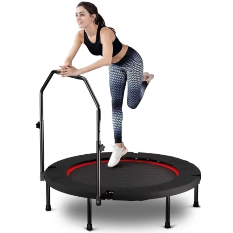 Trampolín plegable con mango,  - Mini Trampoline Spring reseña y precio