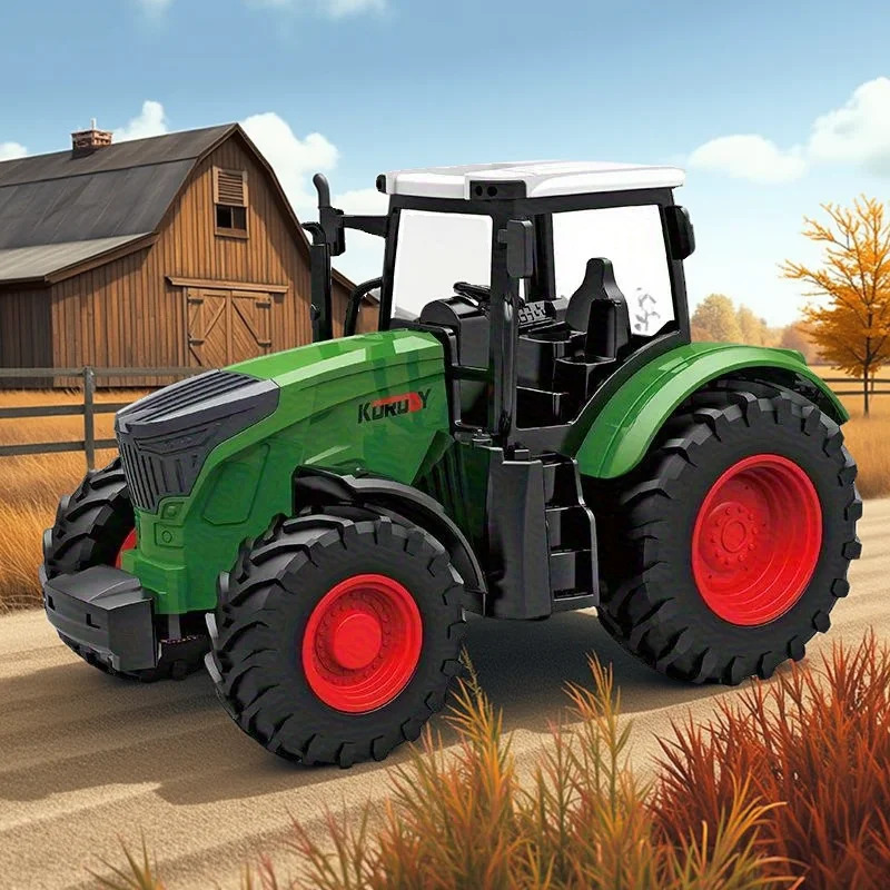 Tractor Agrícola Inercial 1:24 - Kids Outdoor Exercise Equipment reseña y precio