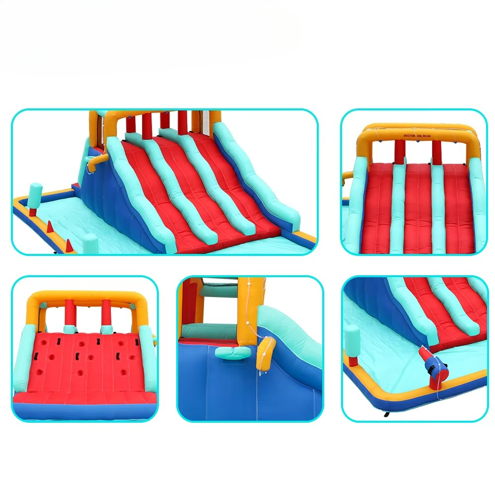 Castillo inflable al aire libr - Kids Outdoor Slide reseña y precio