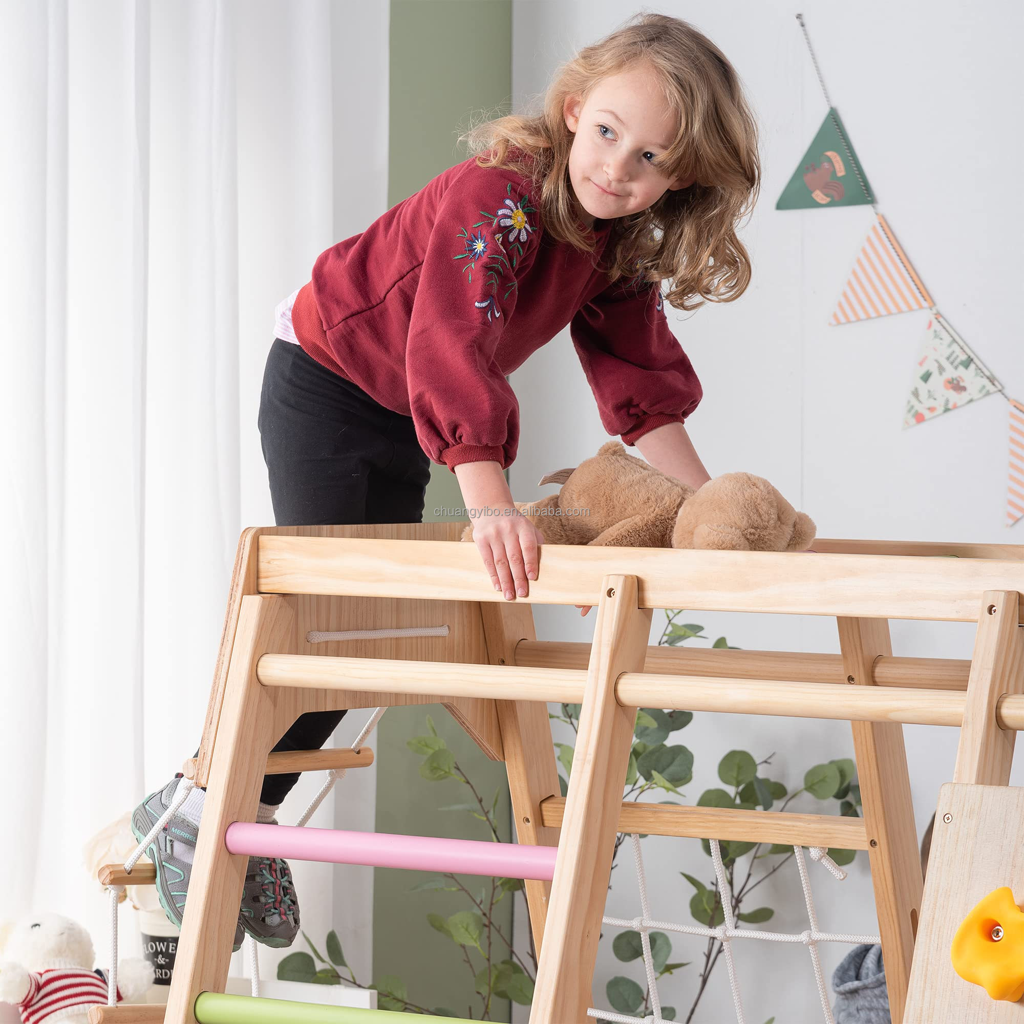 Productos para Parques de Dive - Kids Outdoor Swing Set reseña y precio