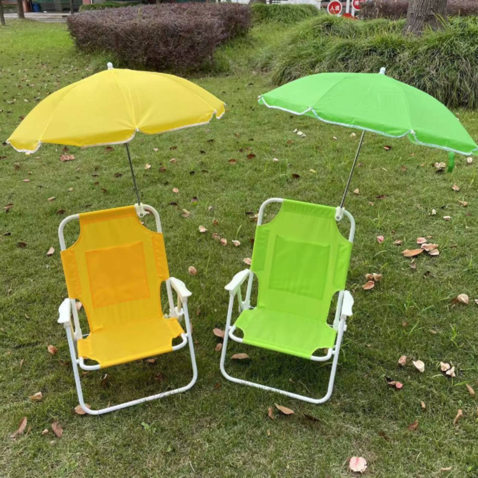 Silla de playa plegable para n - Kids Outdoor Umbrella Chair reseña y precio
