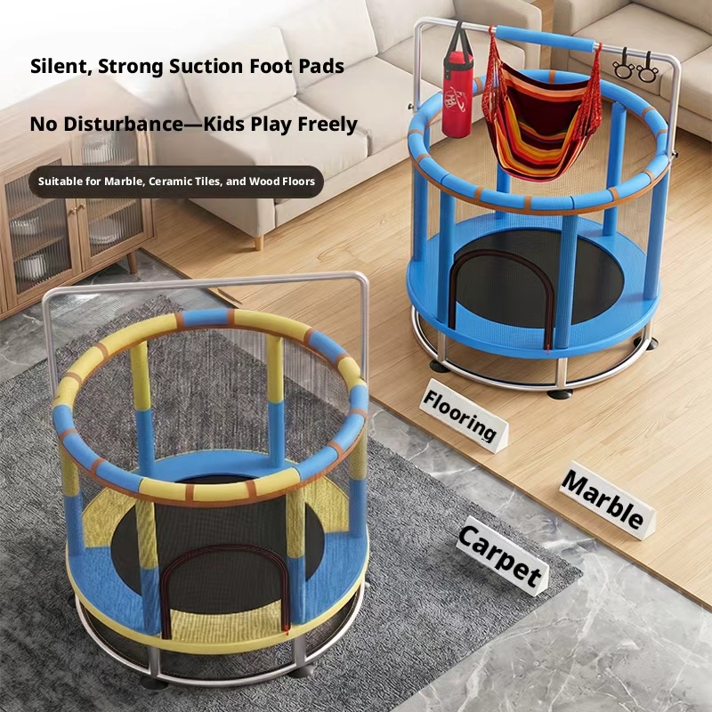 Trampolín con Red de Protecció - Kids Outdoor Swing Set reseña y precio