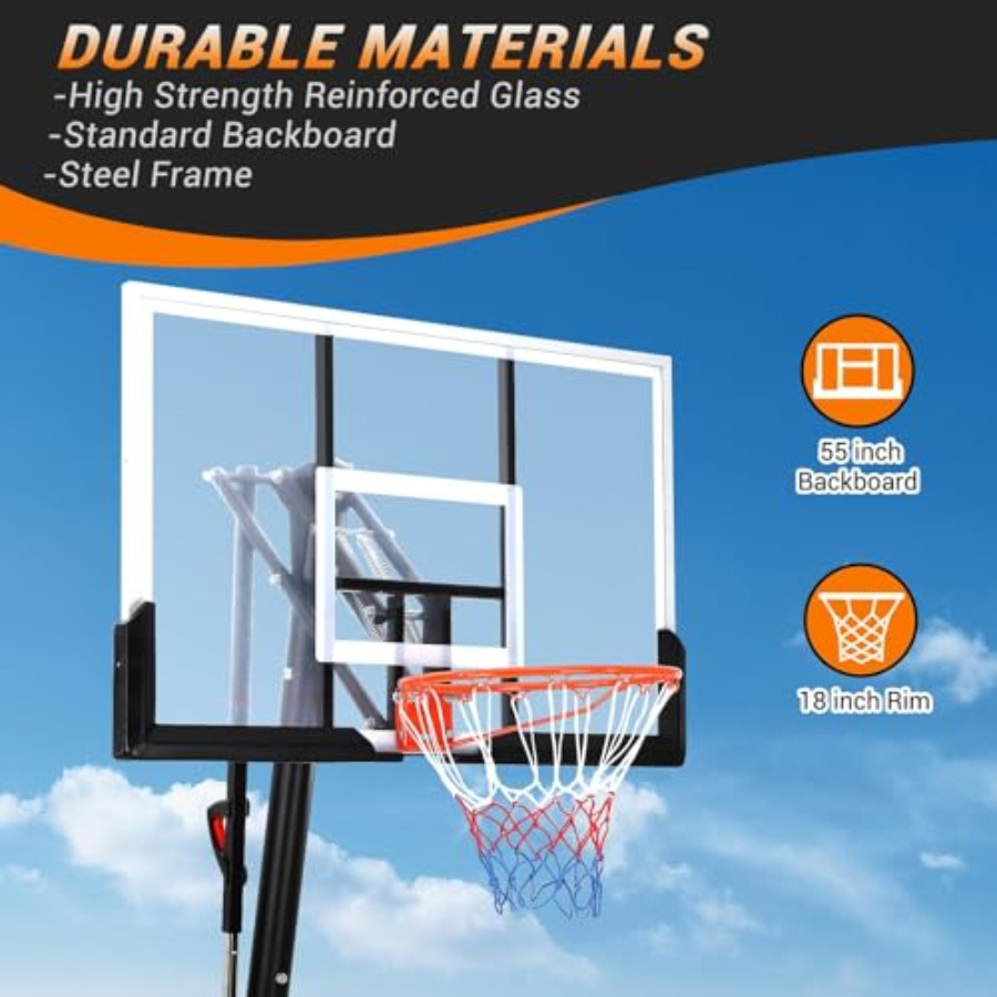 Sistema de canasta de balonces - Basketball Hoop Outdoor reseña y precio