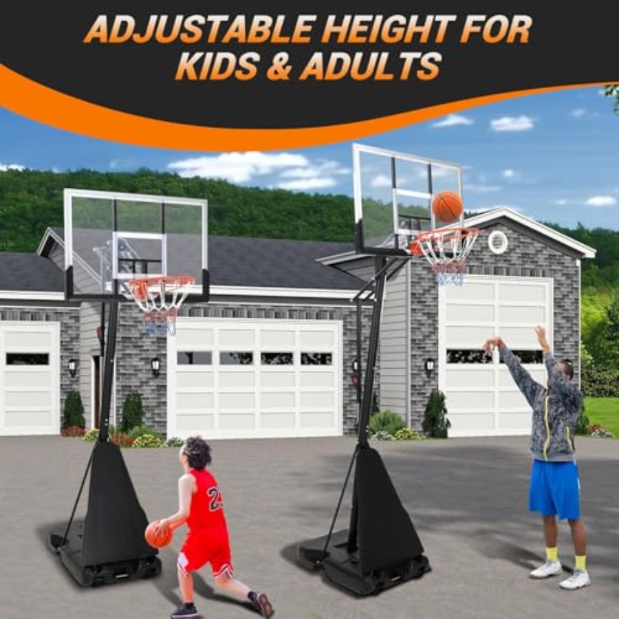 Sistema de canasta de balonces - Basketball Hoop Outdoor reseña y precio
