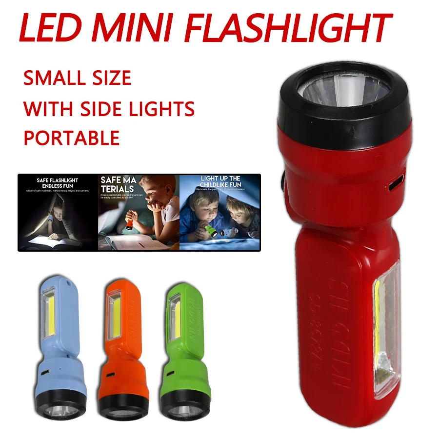 Mini linterna para niños COB + - Kids Outdoor Lights reseña y precio