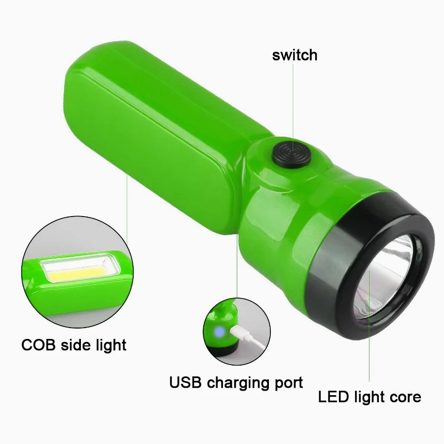 Mini linterna para niños COB + - Kids Outdoor Lights reseña y precio