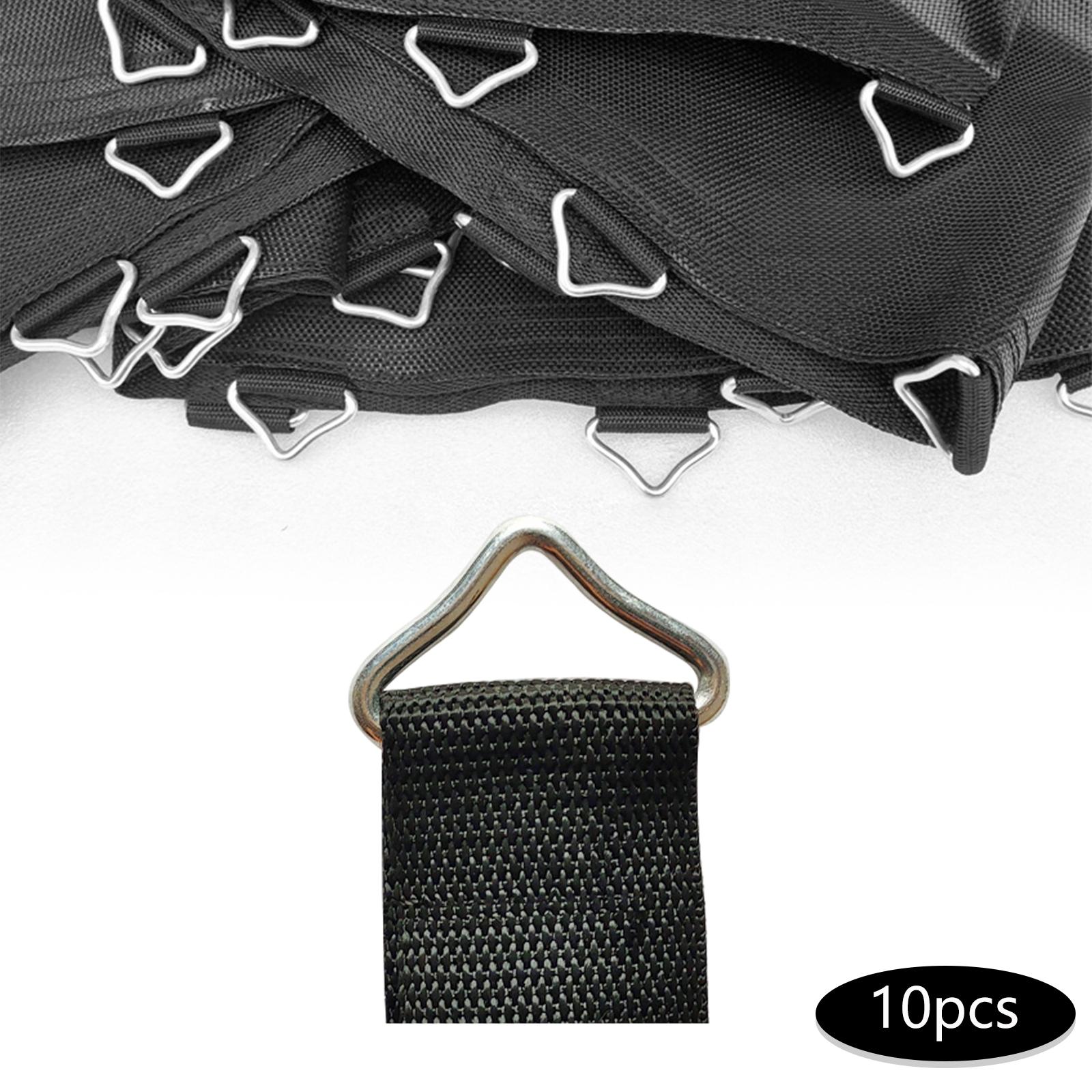 Paquete de 10 hebillas triangu - Mini Trampoline Spring reseña y precio