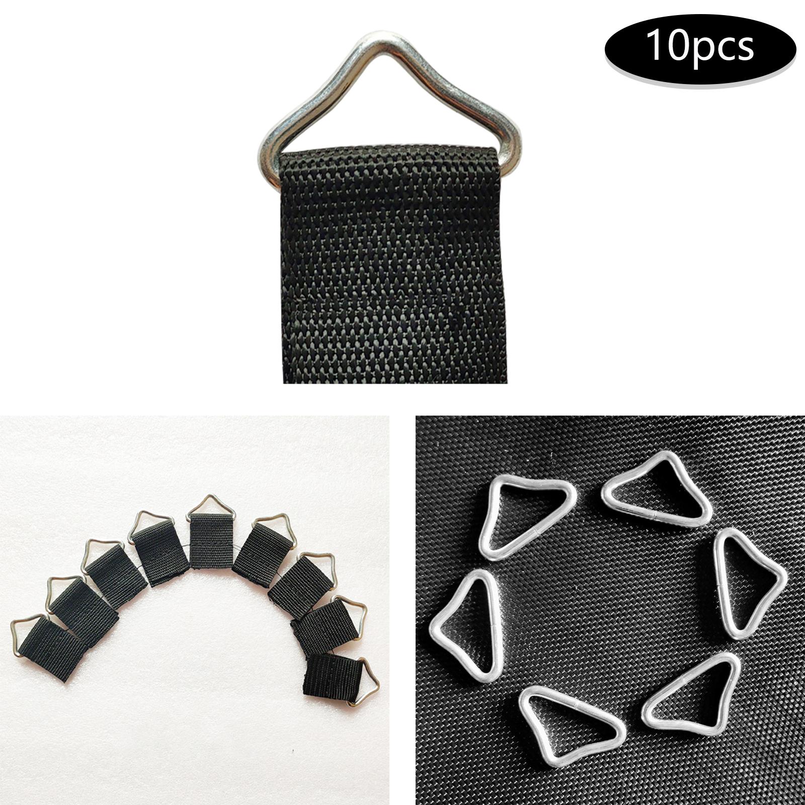 Paquete de 10 hebillas triangu - Mini Trampoline Spring reseña y precio