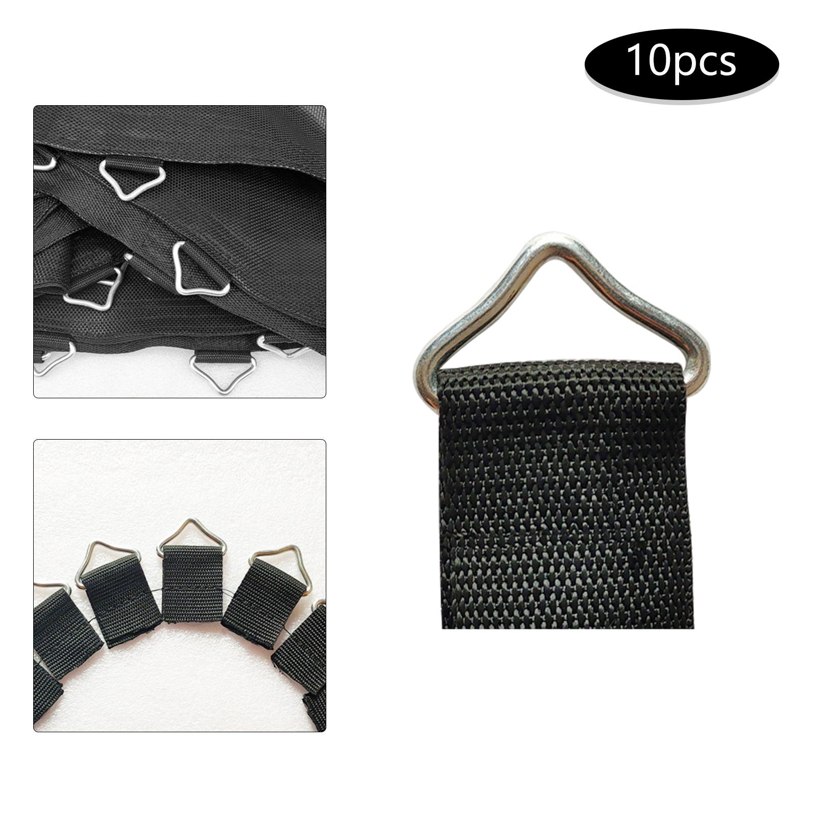 Paquete de 10 hebillas triangu - Mini Trampoline Spring reseña y precio