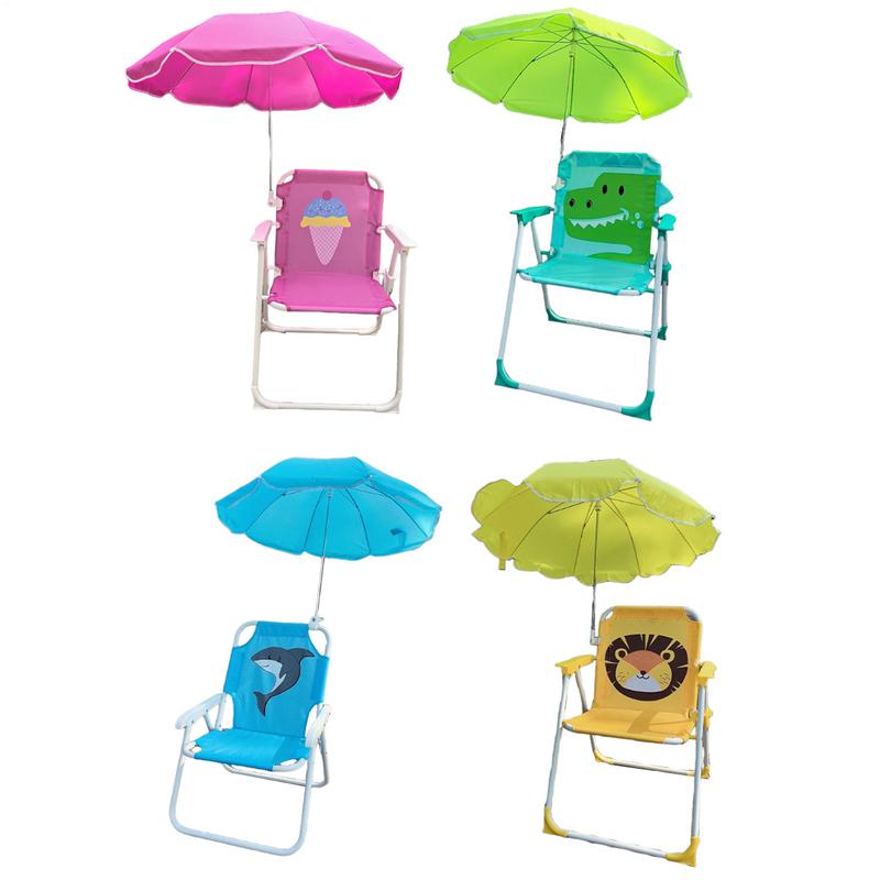 Silla de Camping para niños co - Kids Outdoor Umbrella Chair reseña y precio