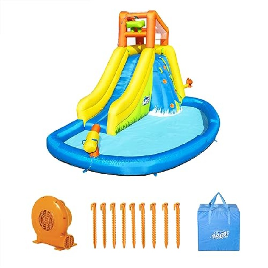 Tobogán acuático inflable para - Kids Outdoor Zone reseña y precio