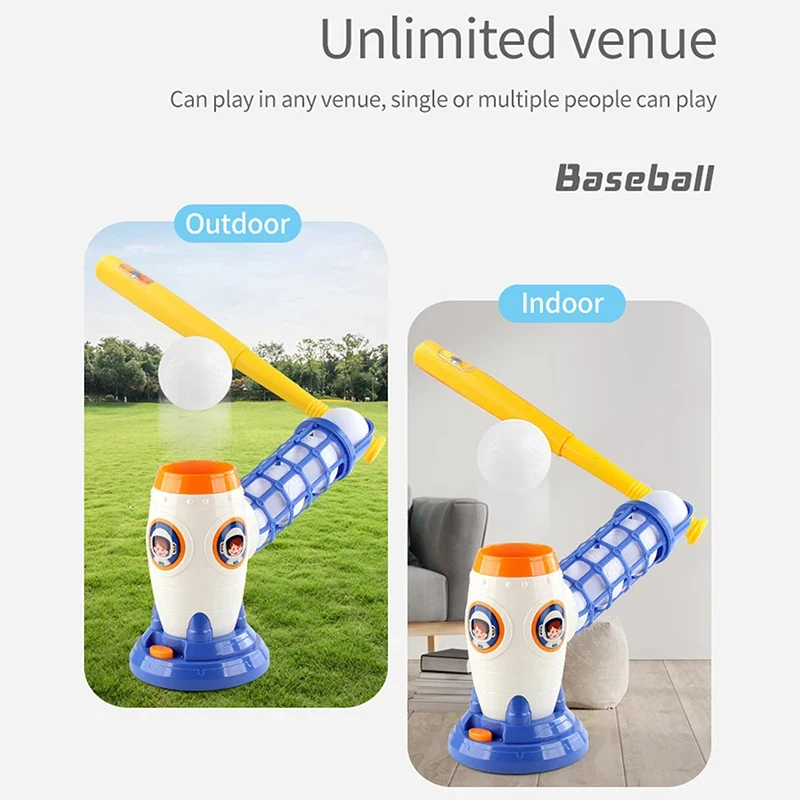 Máquina de béisbol de lanzamie - Kids Indoor Outdoor Games reseña y precio