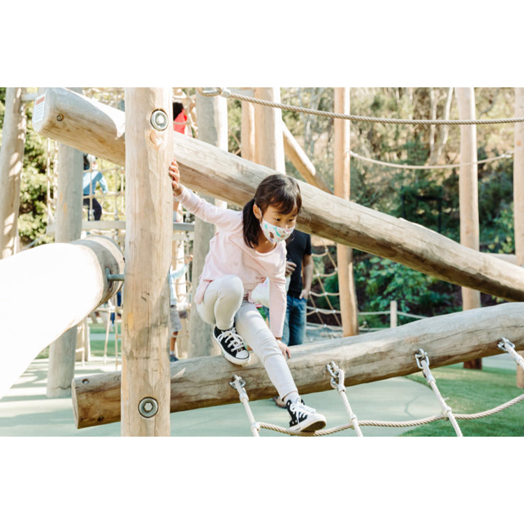 Parque infantil para niños, ju - Kids Outdoor Wooden Playset reseña y precio