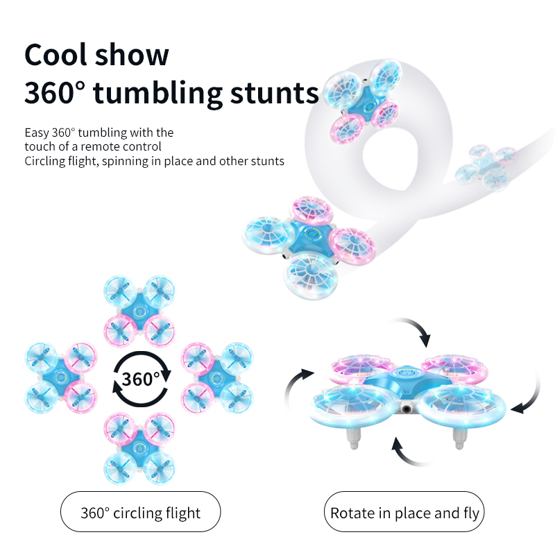 Mini Dron RC 4CH con Inducción - Kids Outdoor Lights reseña y precio