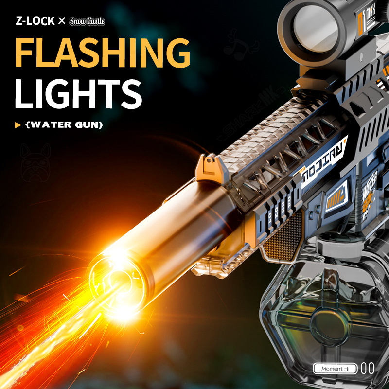 Pistola de Agua Eléctrica MK9  - Kids Outdoor Lights reseña y precio