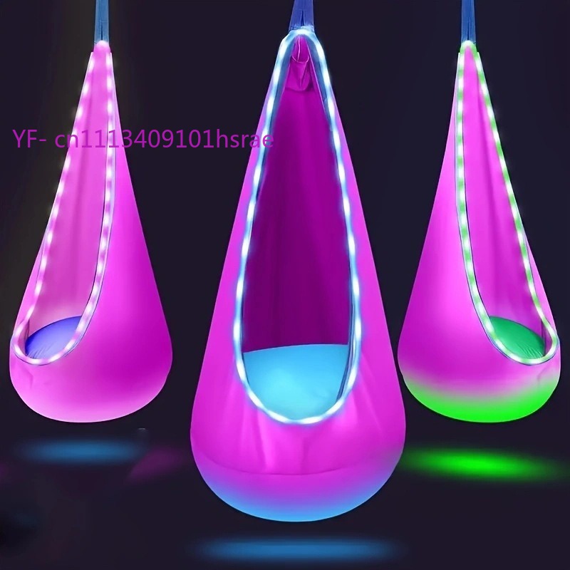 Hamaca Inflable LED Brillante, - Kids Outdoor Hammock reseña y precio