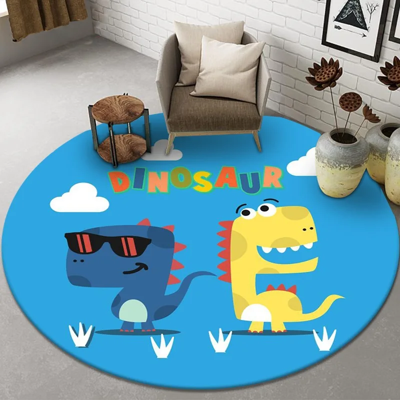 Alfombras redondas con estampa - Kids Outdoor Yoga reseña y precio