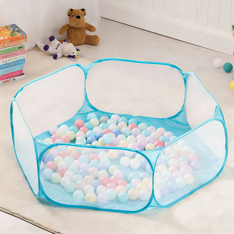 Piscina de bolas plegable y po - Kids Indoor Outdoor Games reseña y precio