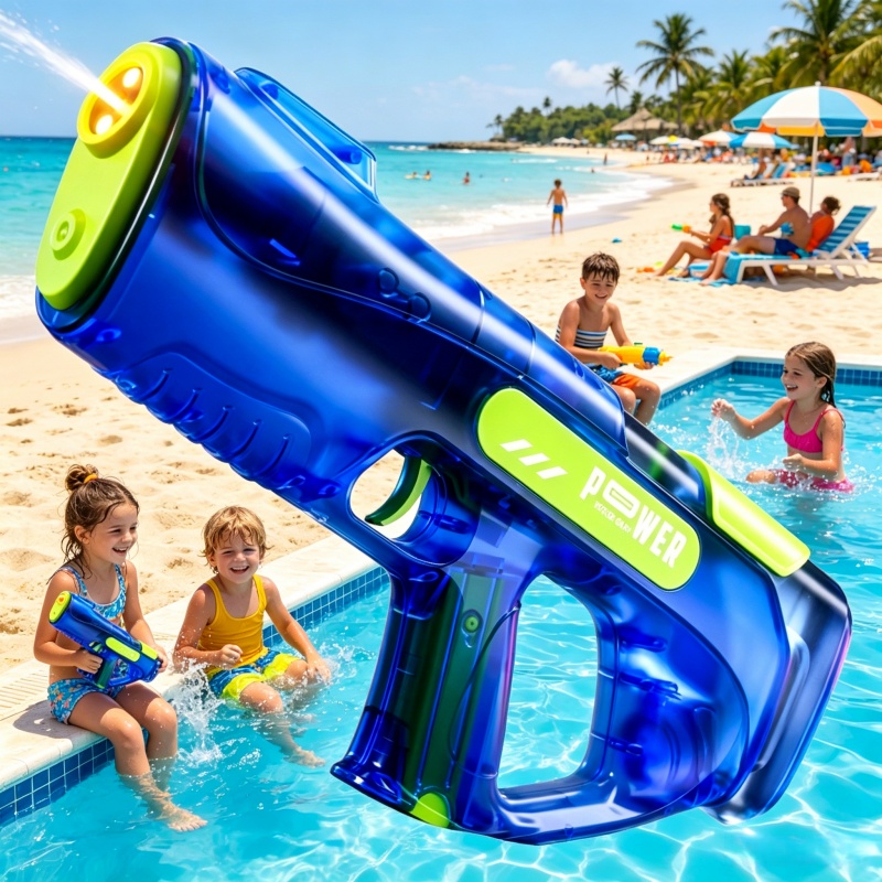 Pistola de Agua Eléctrica de D - Kids Outdoor Lights reseña y precio