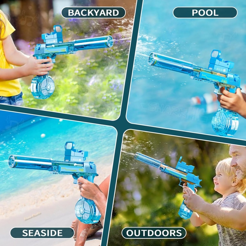 Pistola de agua eléctrica para - Kids Outdoor Lights reseña y precio