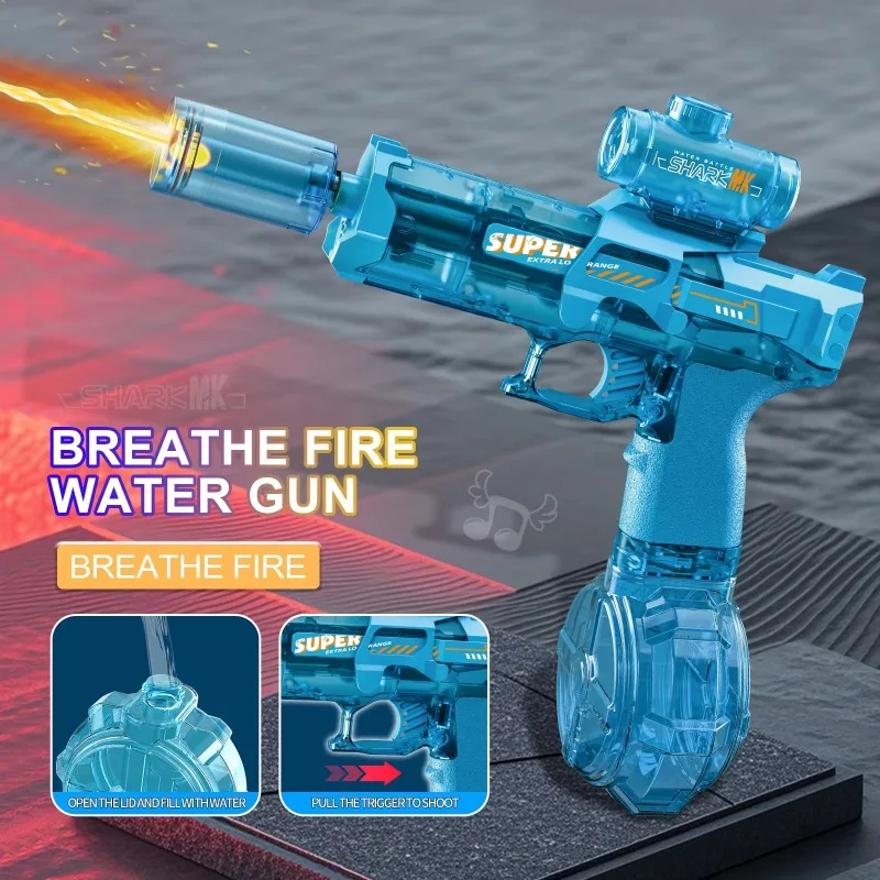 Pistola de Agua Eléctrica con  - Kids Outdoor Lights reseña y precio