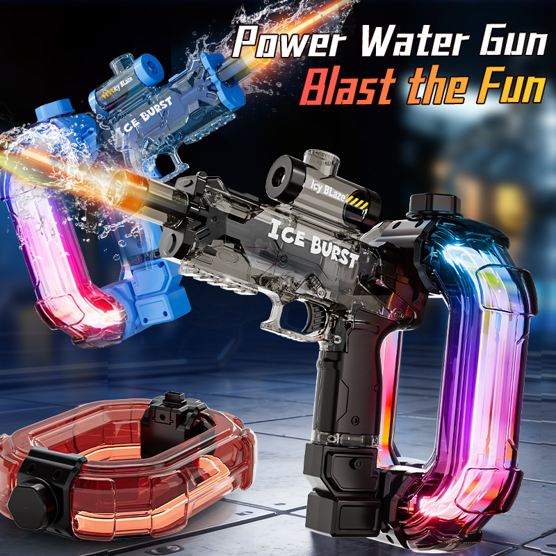 Pistola de Agua Eléctrica ICE  - Kids Outdoor Lights reseña y precio