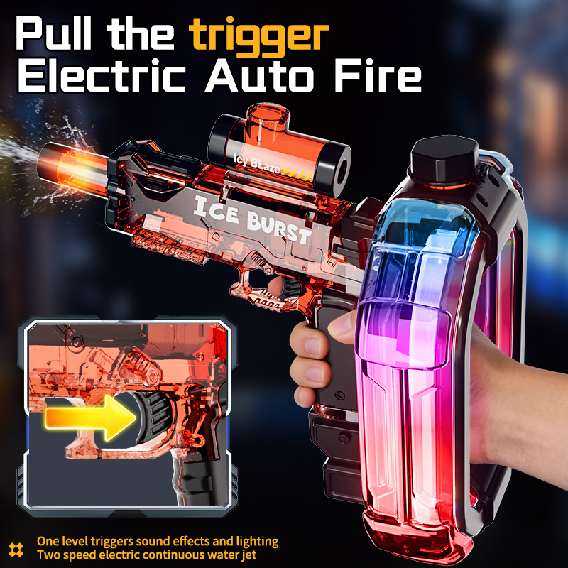 Pistola de Agua Eléctrica ICE  - Kids Outdoor Lights reseña y precio