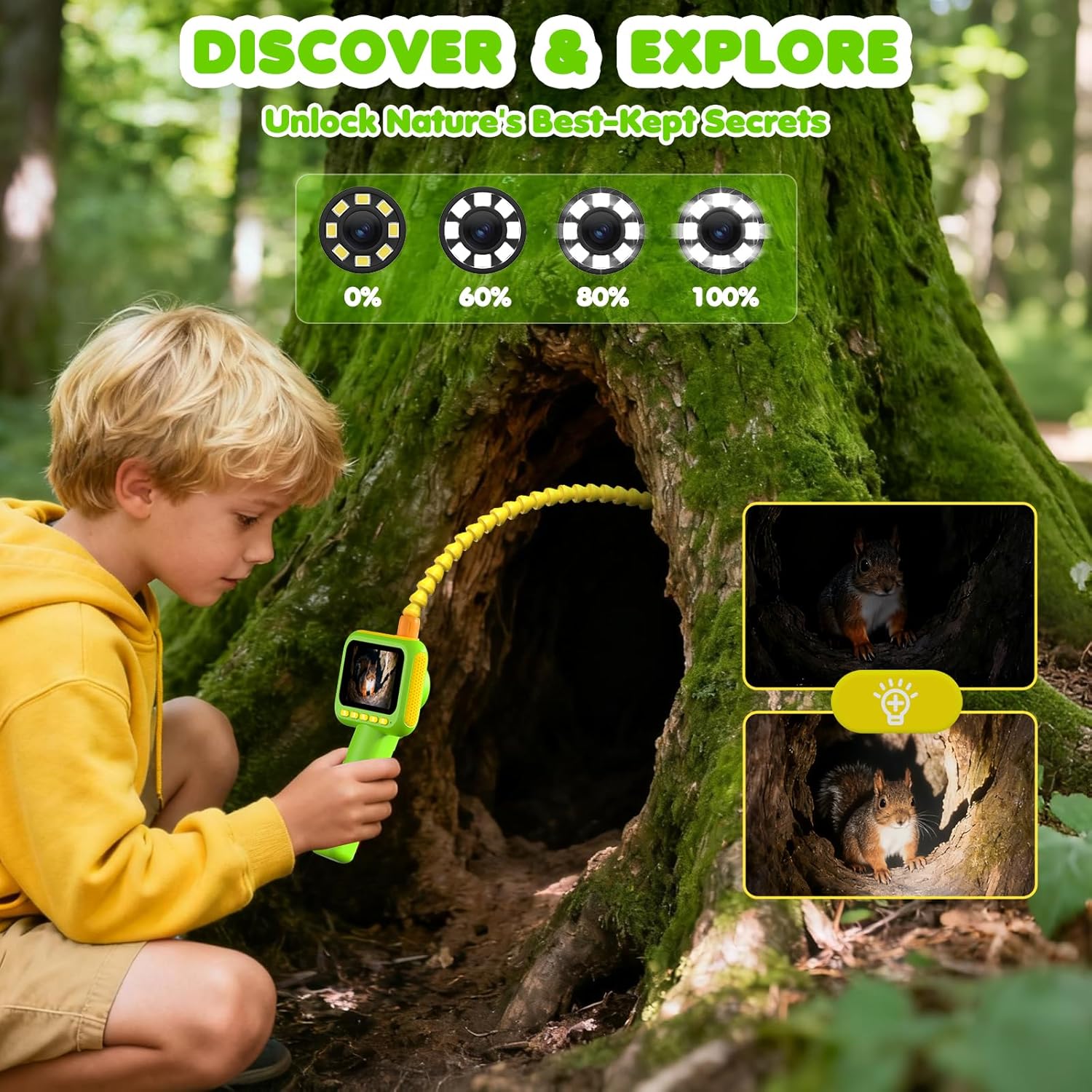 Endoscopio para Niños, Cámara  - Kids Outdoor Lights reseña y precio