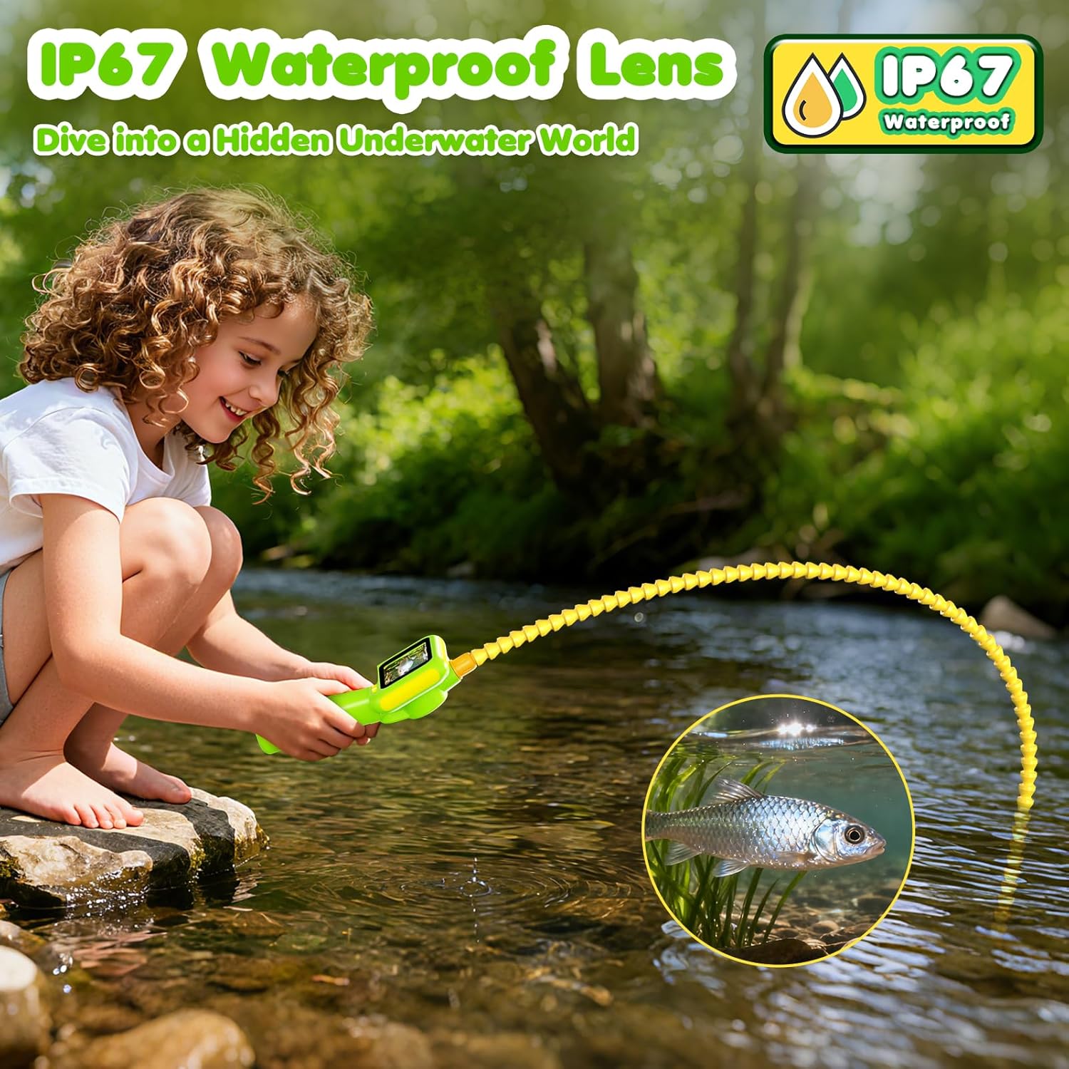 Endoscopio para Niños, Cámara  - Kids Outdoor Lights reseña y precio