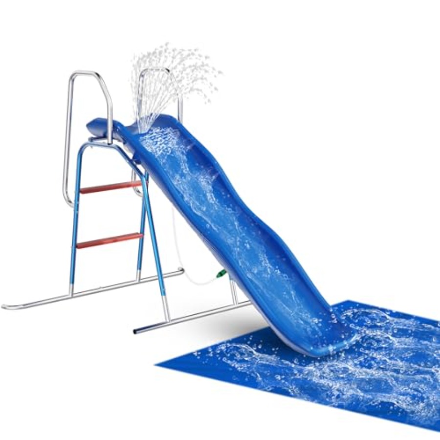 Tobogán acuático para niños, m - Kids Outdoor Zone reseña y precio