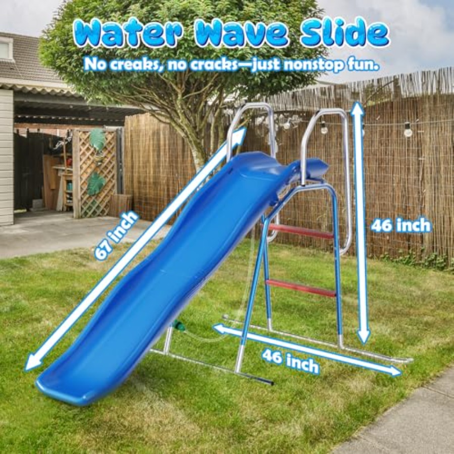 Tobogán acuático para niños, m - Kids Outdoor Zone reseña y precio