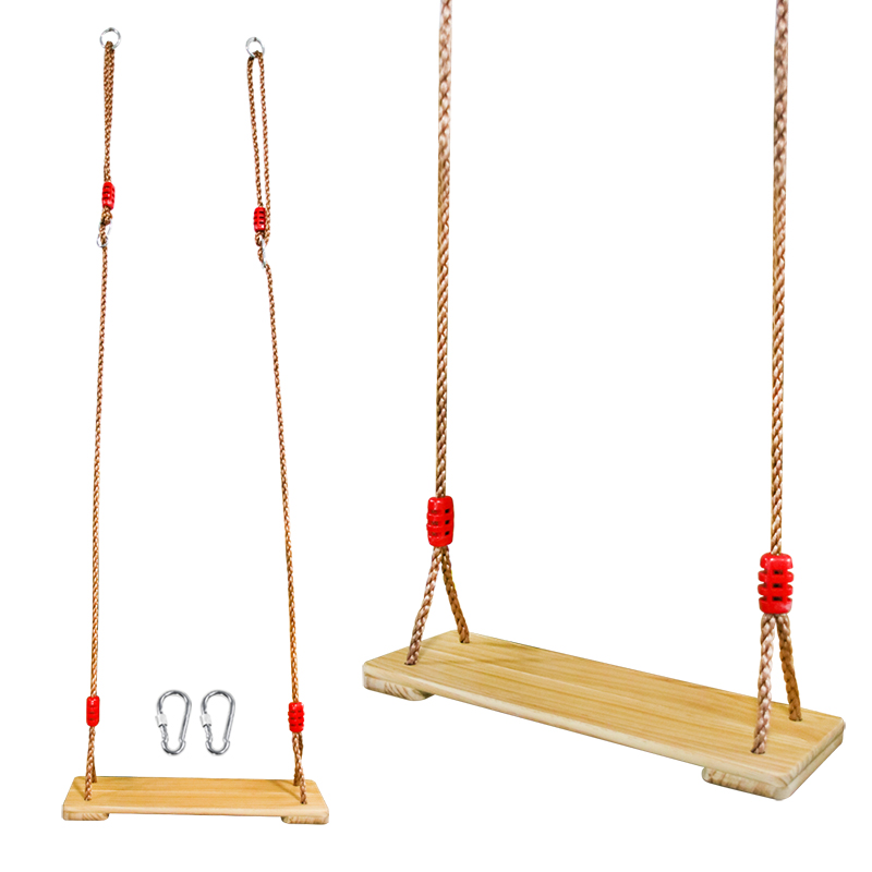 Columpio de madera para árbol, - Kids Outdoor Swing Set reseña y precio