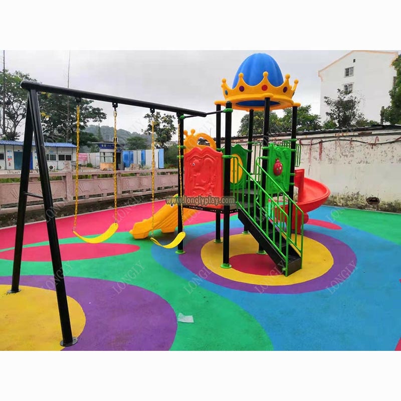 Equipo de Juegos para Niños, P - Kids Outdoor Swing Set reseña y precio