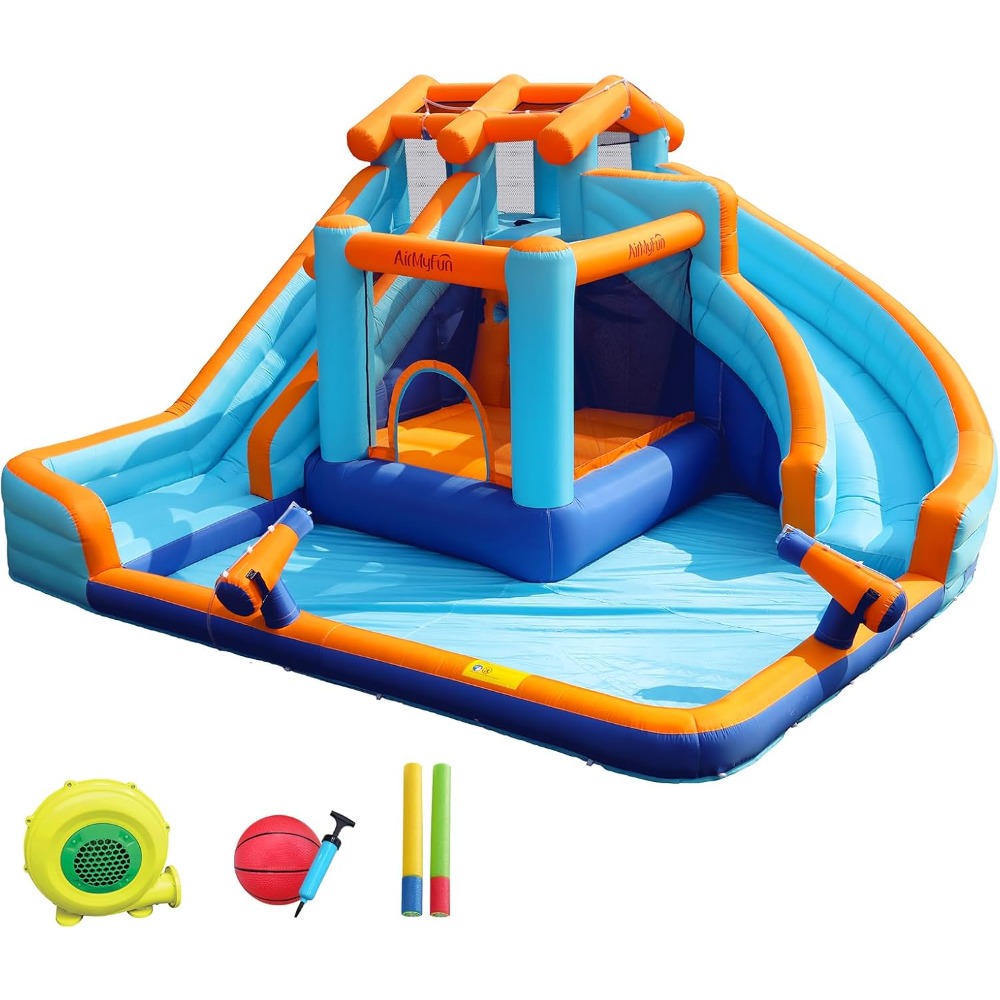 Tobogán Acuático Inflable Gran - Kids Outdoor Slide reseña y precio