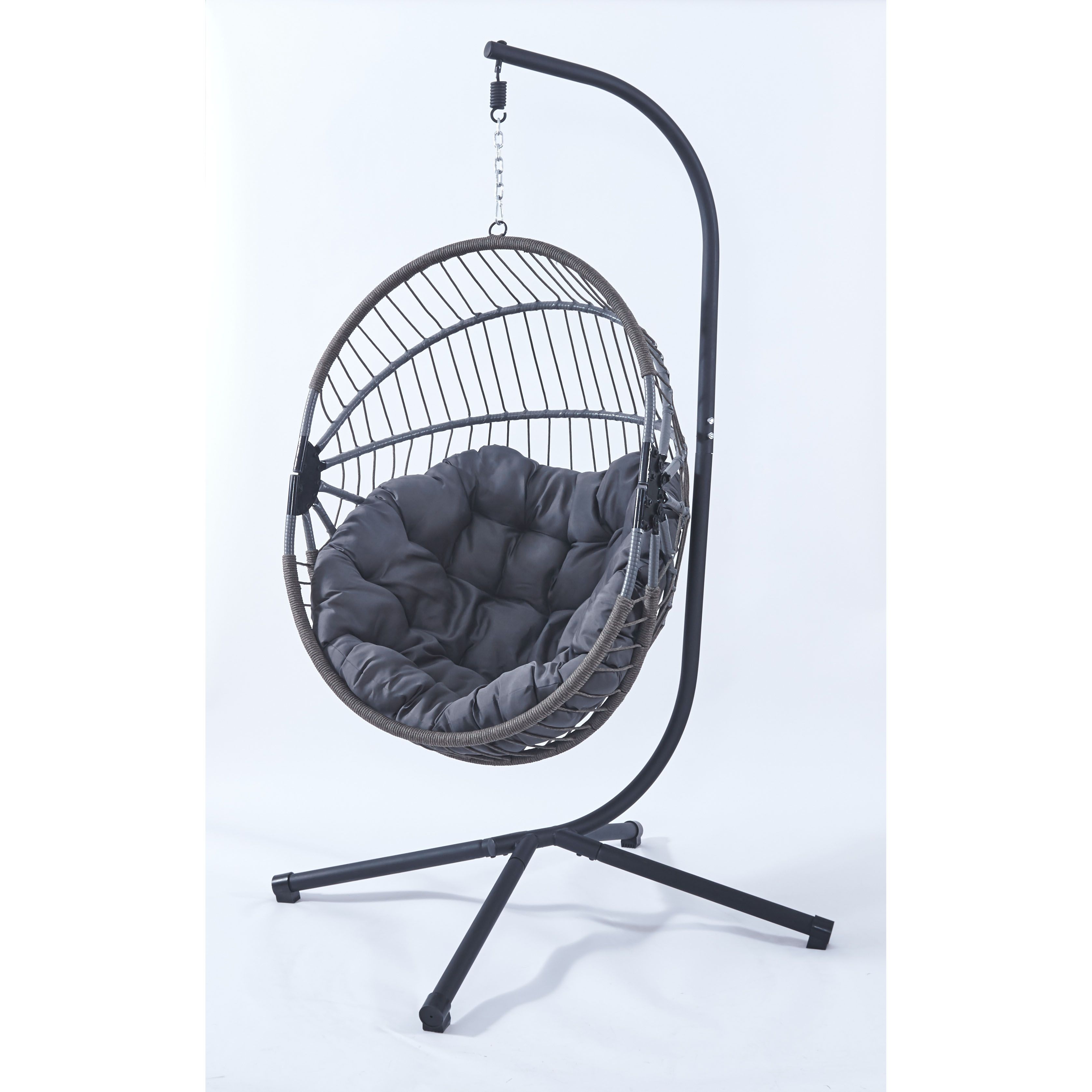 Silla Colgante de Mimbre para  - Kids Outdoor Egg Chair reseña y precio