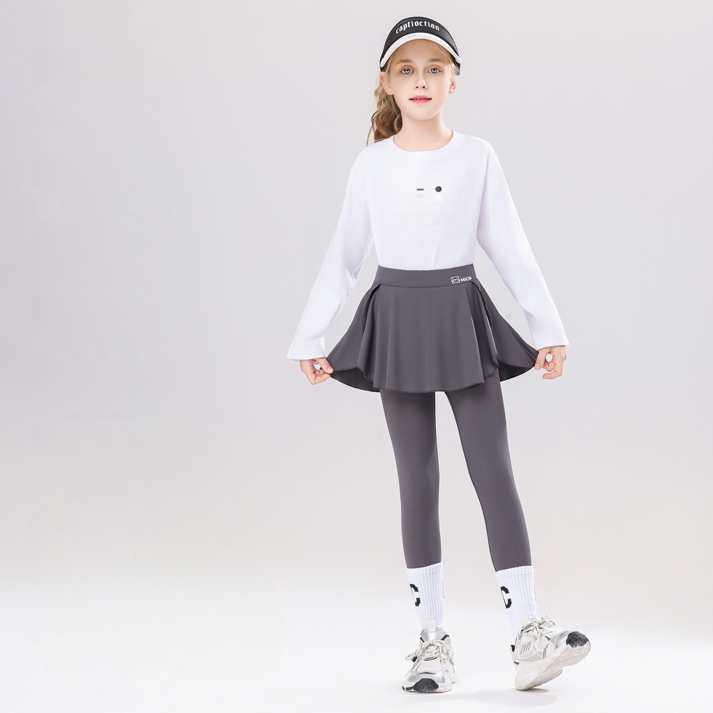 Leggings con Falda para Niñas  - Kids Outdoor Yoga reseña y precio
